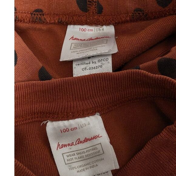 Hanna Anderson Leopard Pajamas | 4T - Picture 5 of 5